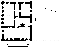 Городские присутственные места. План 1-го этажа