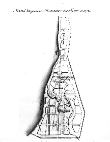 План г. Галича, 1781 г.