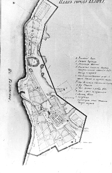 План г. Галича, кон. XVIII в.