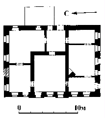 Дом жилой Сотникова. План дома