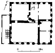 Земская управа. План 2-го этажа